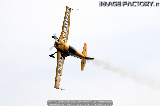 2019-10-12 Linate Airshow 04317 CAP Aviation CAP-231 - Andrea Pesenato